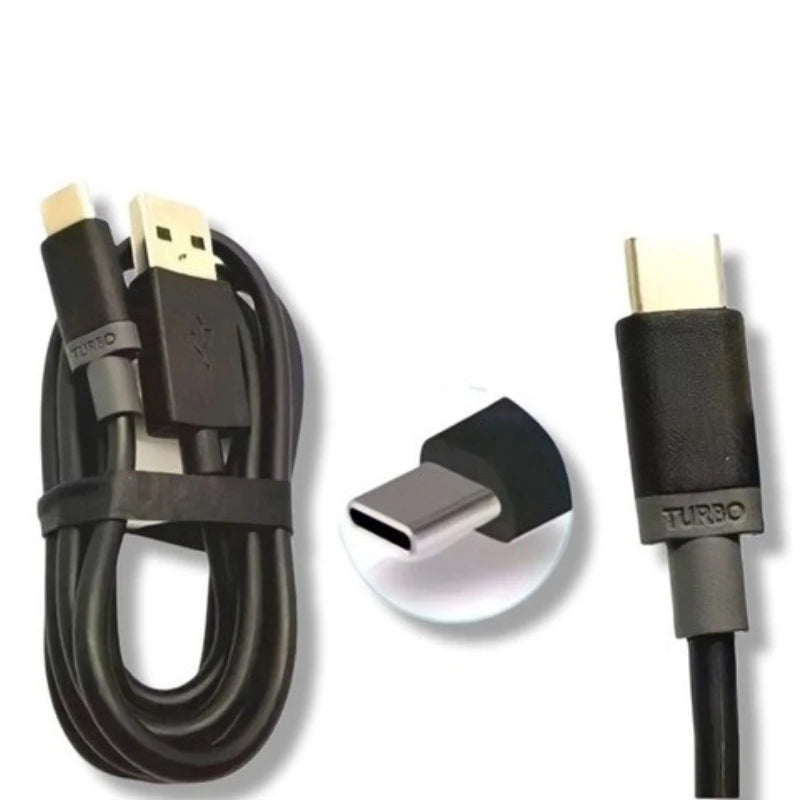 Cabo carregador USB Tipo C Turbo 35w