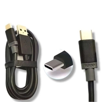 Cabo carregador USB Tipo C Turbo 35w